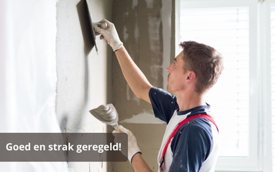 Goed geregeld stucwerk
